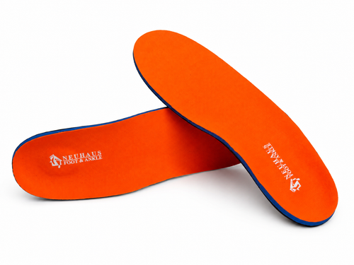 NeuSteps orthotic insoles with arch support and cushioning