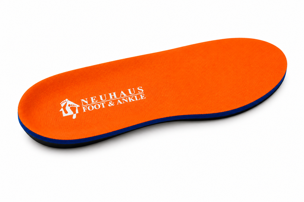 NeuSteps supportive shoe insert angled view