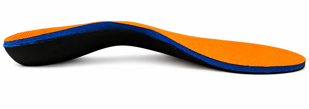 NeuSteps orthotic insole side profile showing arch support